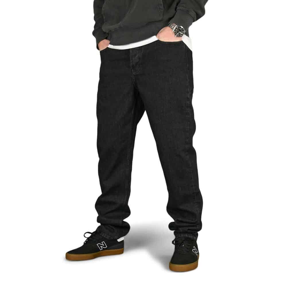 Element Regular Straight-Tapered Fit Jeans - Washed Black