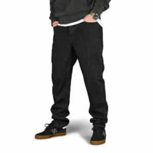 Element Regular Straight-Tapered Fit Jeans - Washed Black