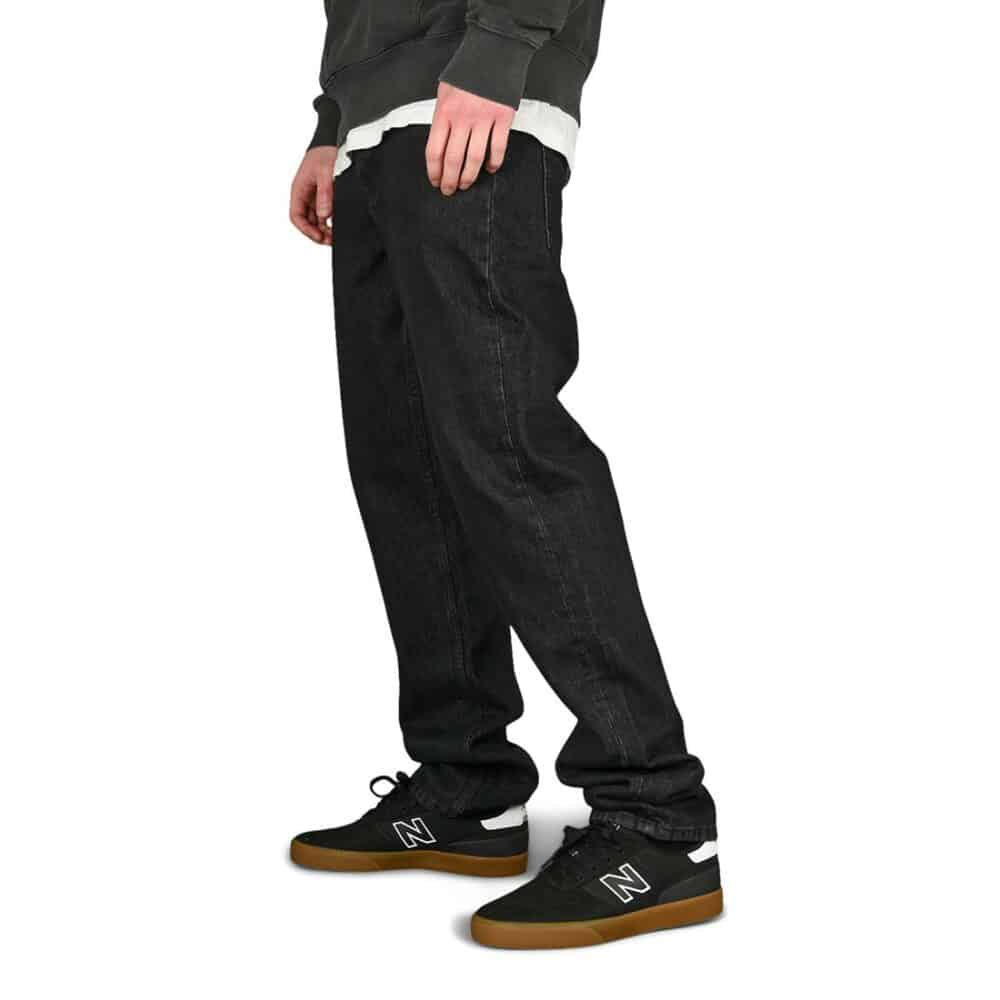 Element Regular Straight-Tapered Fit Jeans - Washed Black