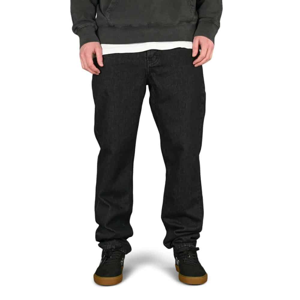 Element Regular Straight-Tapered Fit Jeans - Washed Black
