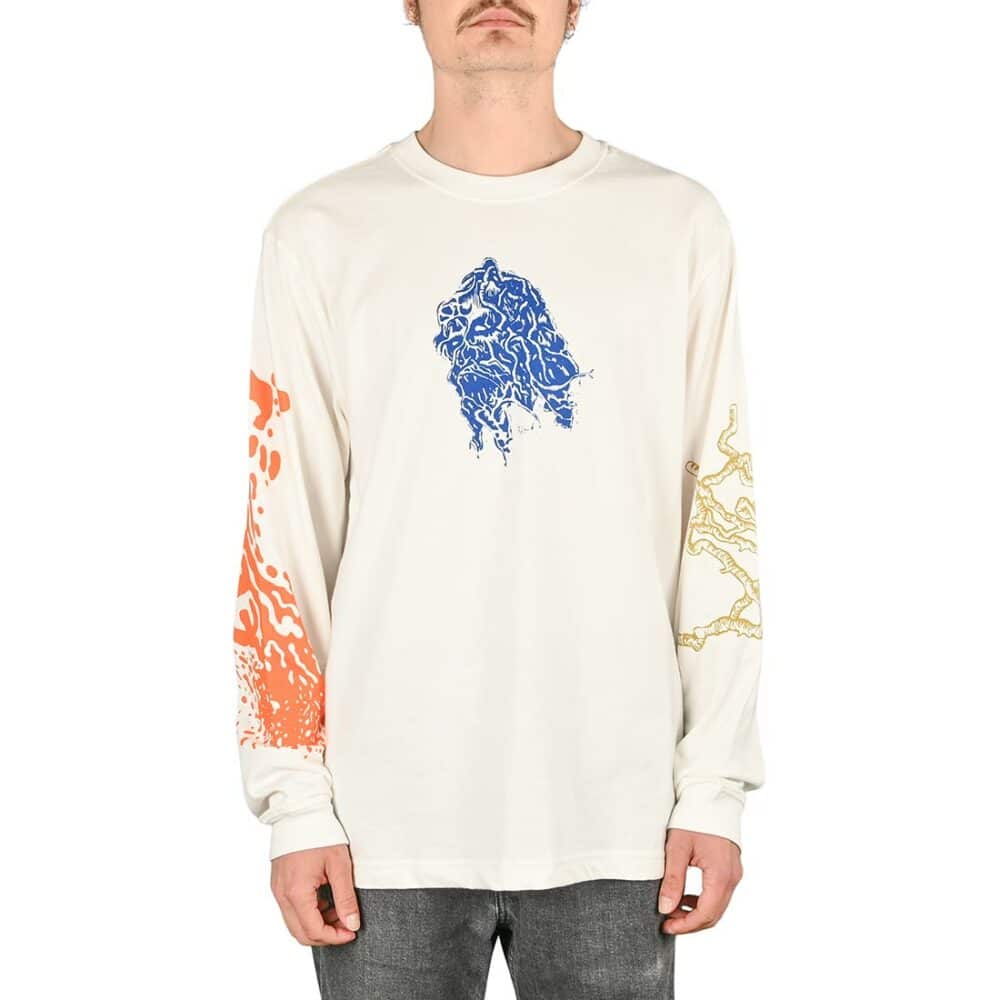 Element Woodman L/S T-Shirt - Egret