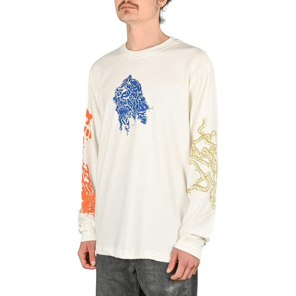 Element Woodman L/S T-Shirt - Egret