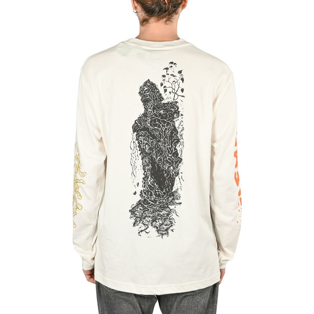 Element Woodman L/S T-Shirt - Egret