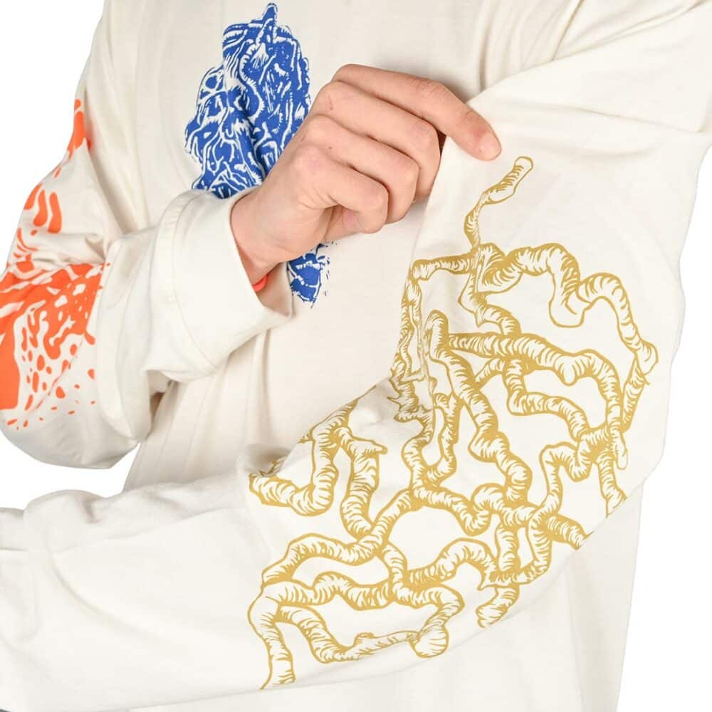Element Woodman L/S T-Shirt - Egret