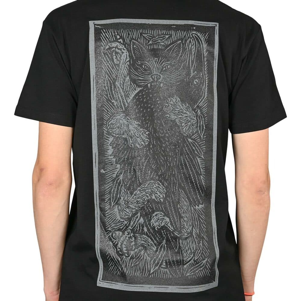 Heathen Crow Killer S/S T-Shirt - Black