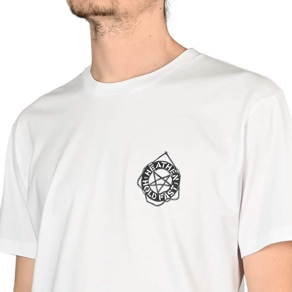 Heathen Stormy Seas S/S T-Shirt - White