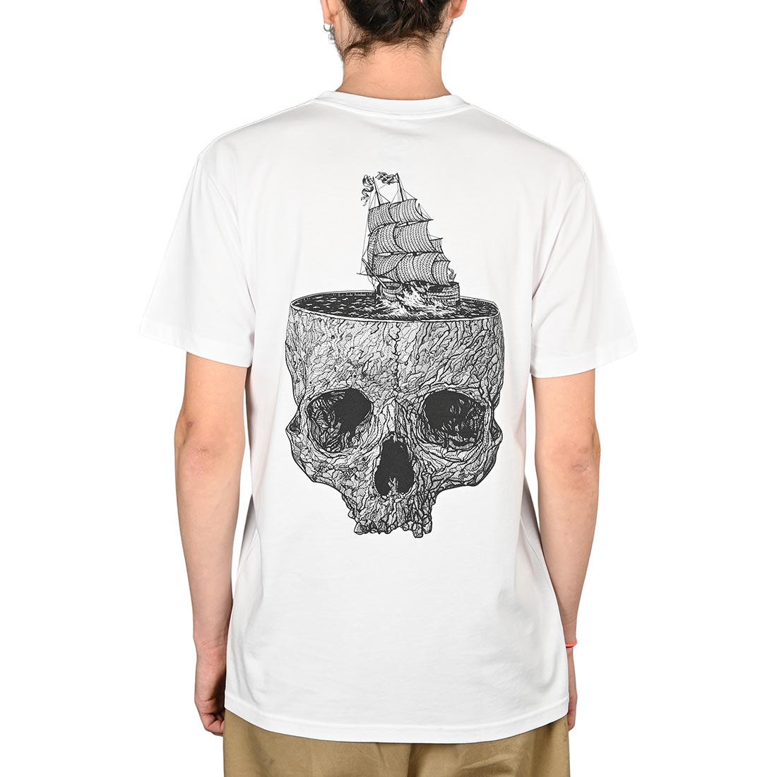 Heathen Stormy Seas S/S T-Shirt - White