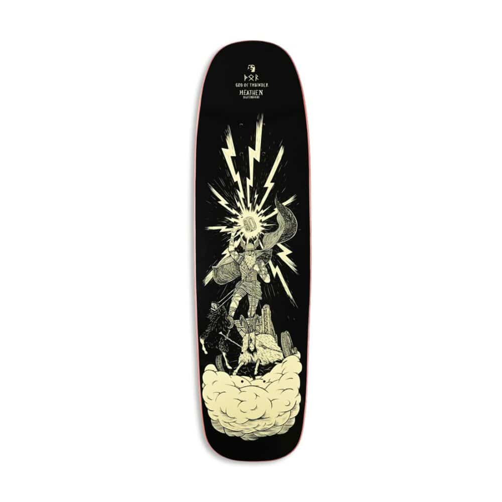 Heathen Thor on Knuckle 8.7" Skateboard Deck