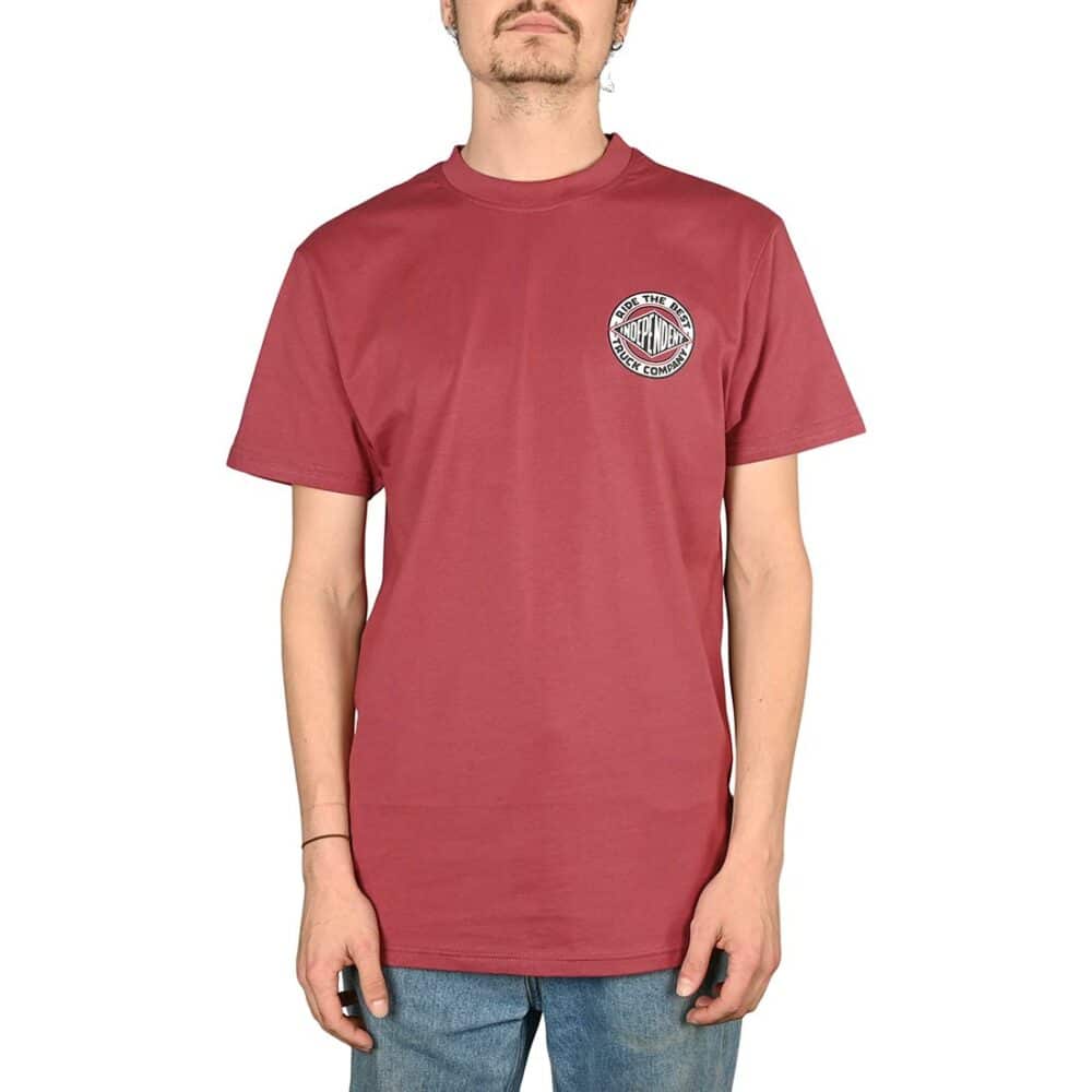 Independent BTG Eagle Summit S/S T-Shirt - Maroon