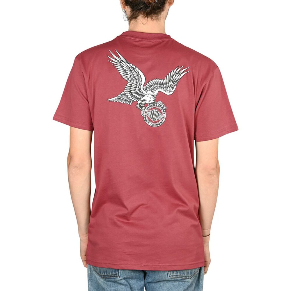 Independent BTG Eagle Summit S/S T-Shirt - Maroon