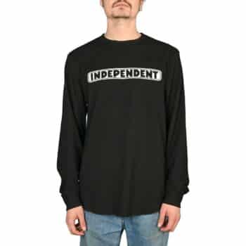 Independent Bar Logo Thermal L/S T-Shirt - Black