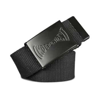 Independent Span Concealed Web Belt - Black