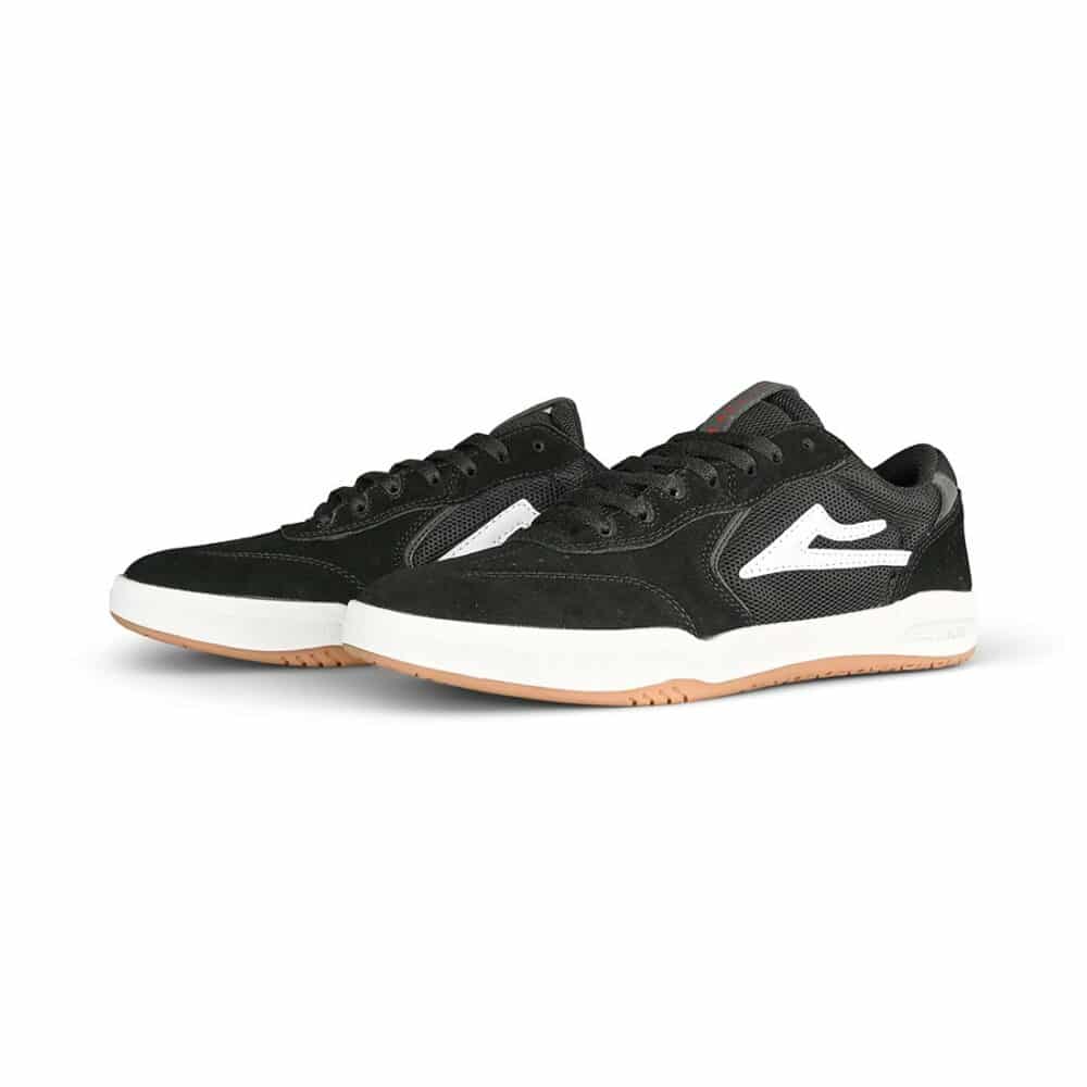 Lakai Atlantic Skate Shoes - Black/White