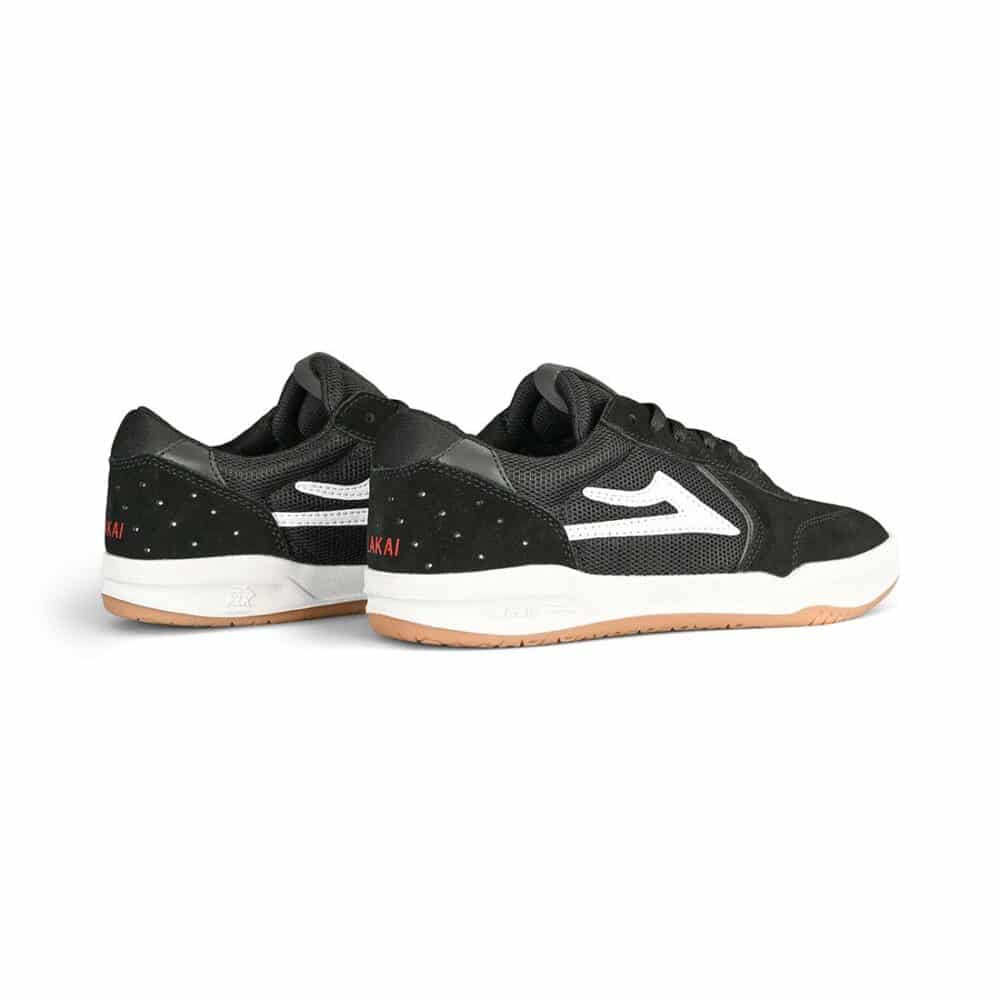 Lakai Atlantic Skate Shoes - Black/White