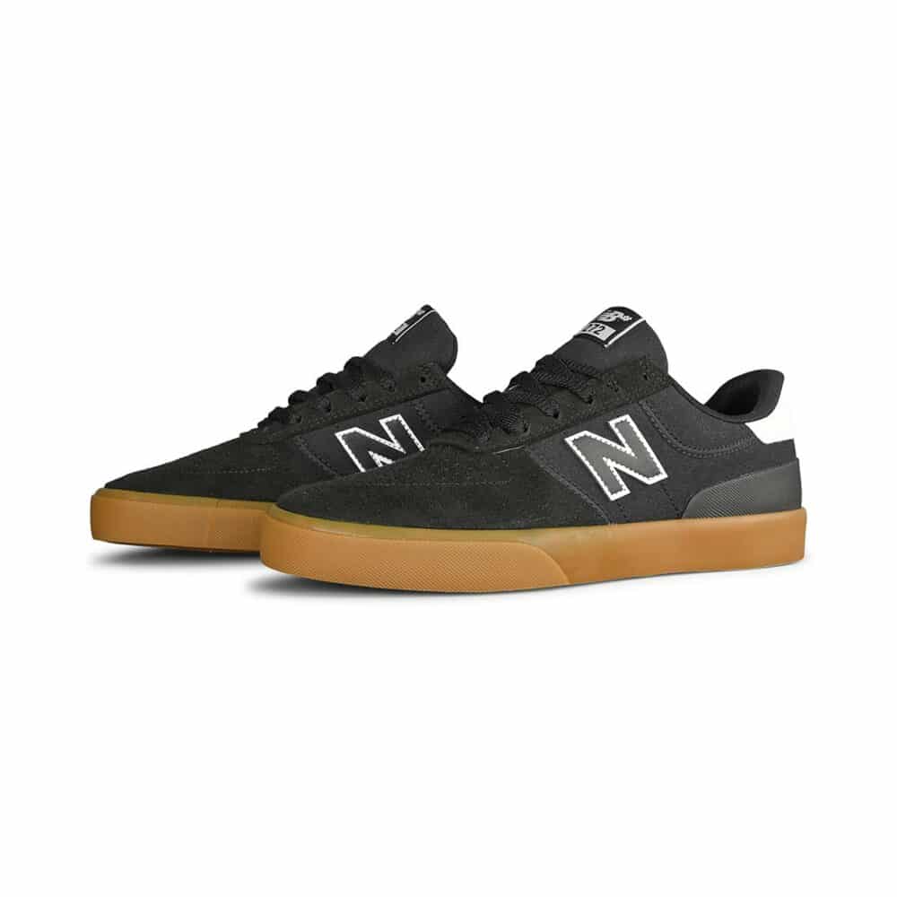 New Balance Numeric 272 Skate Shoes - Black/White/Synthetic