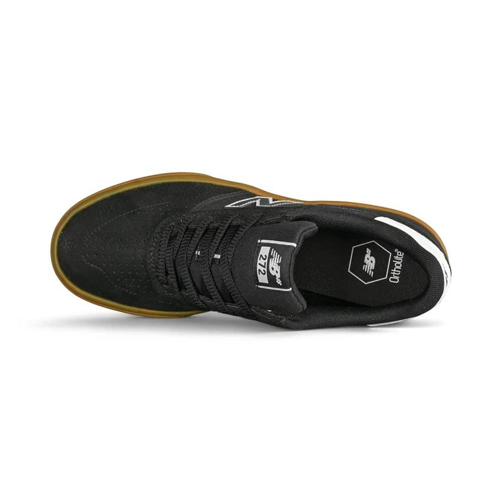 New Balance Numeric 272 Skate Shoes - Black/White/Synthetic