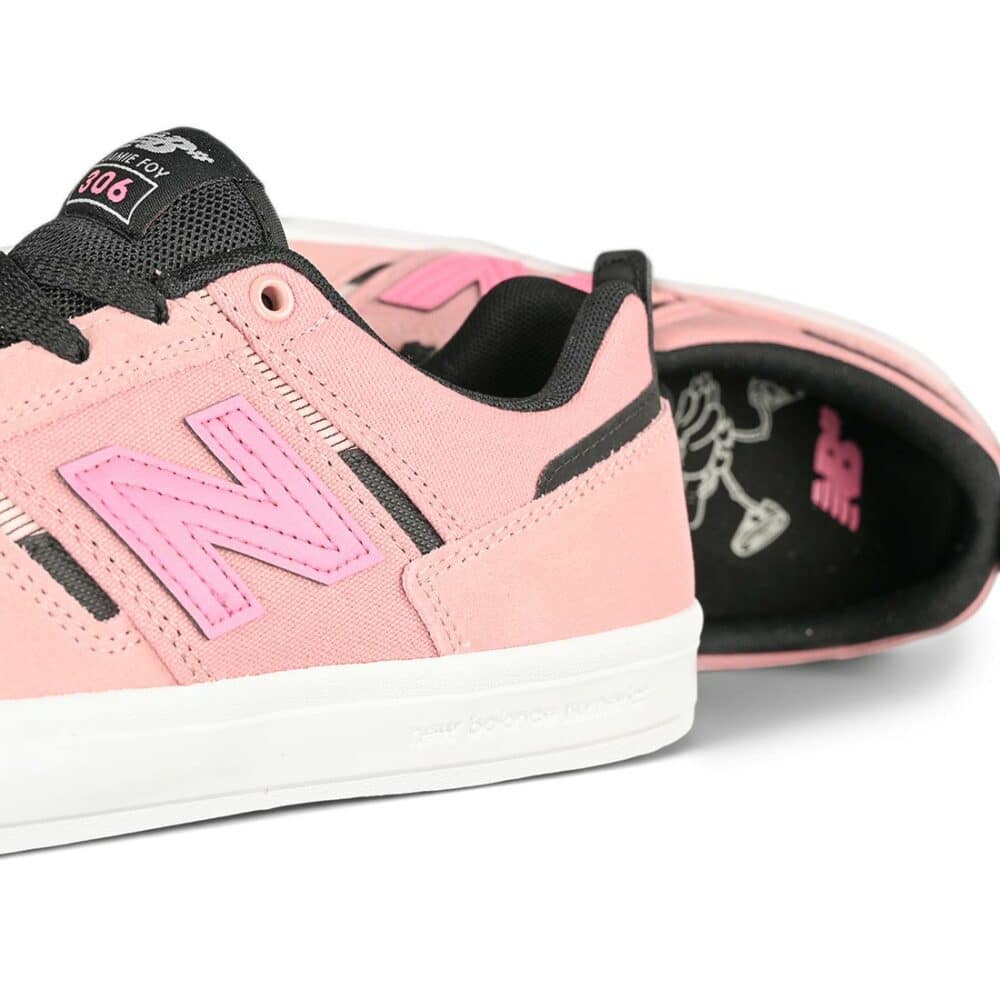 New Balance Numeric 306 Jamie Foy Skate Shoes - Pink/Black