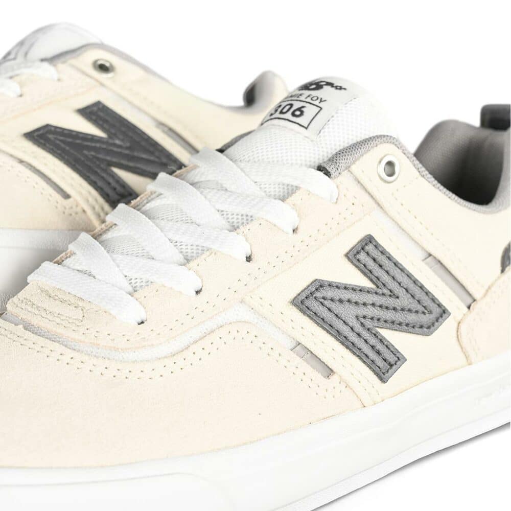 New Balance Numeric 306 Jamie Foy Skate Shoes - Sea Salt/Phantom