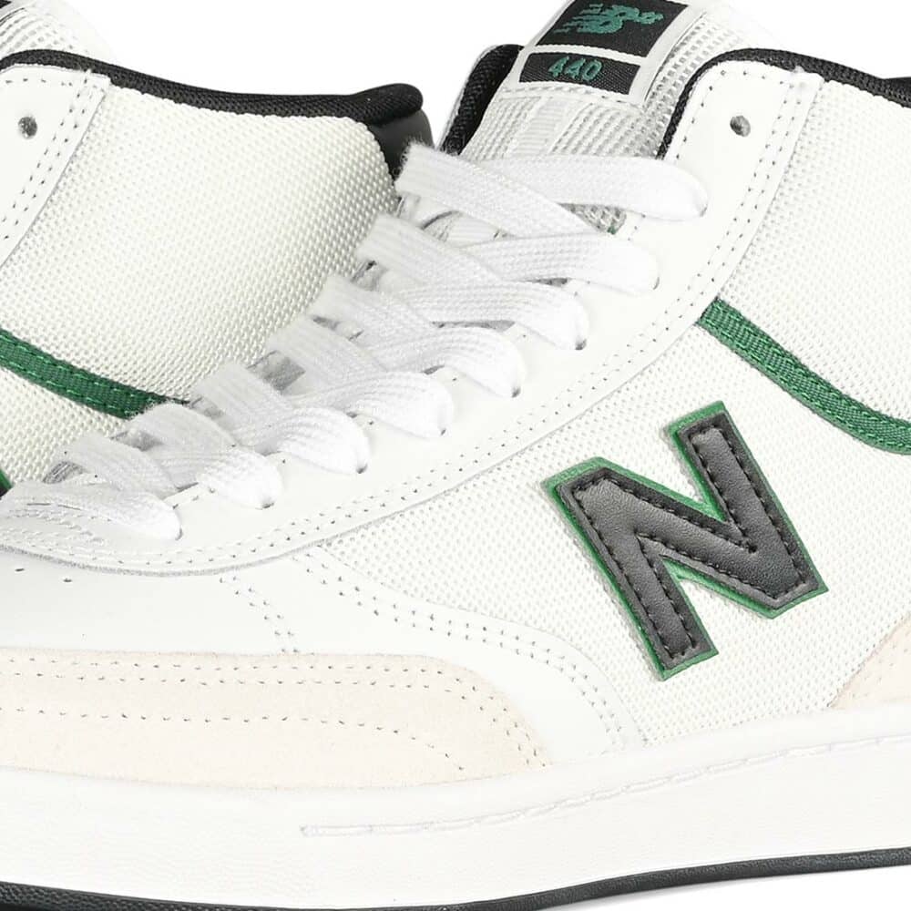 New Balance Numeric 440 High-Top Skate Shoes - White/Black