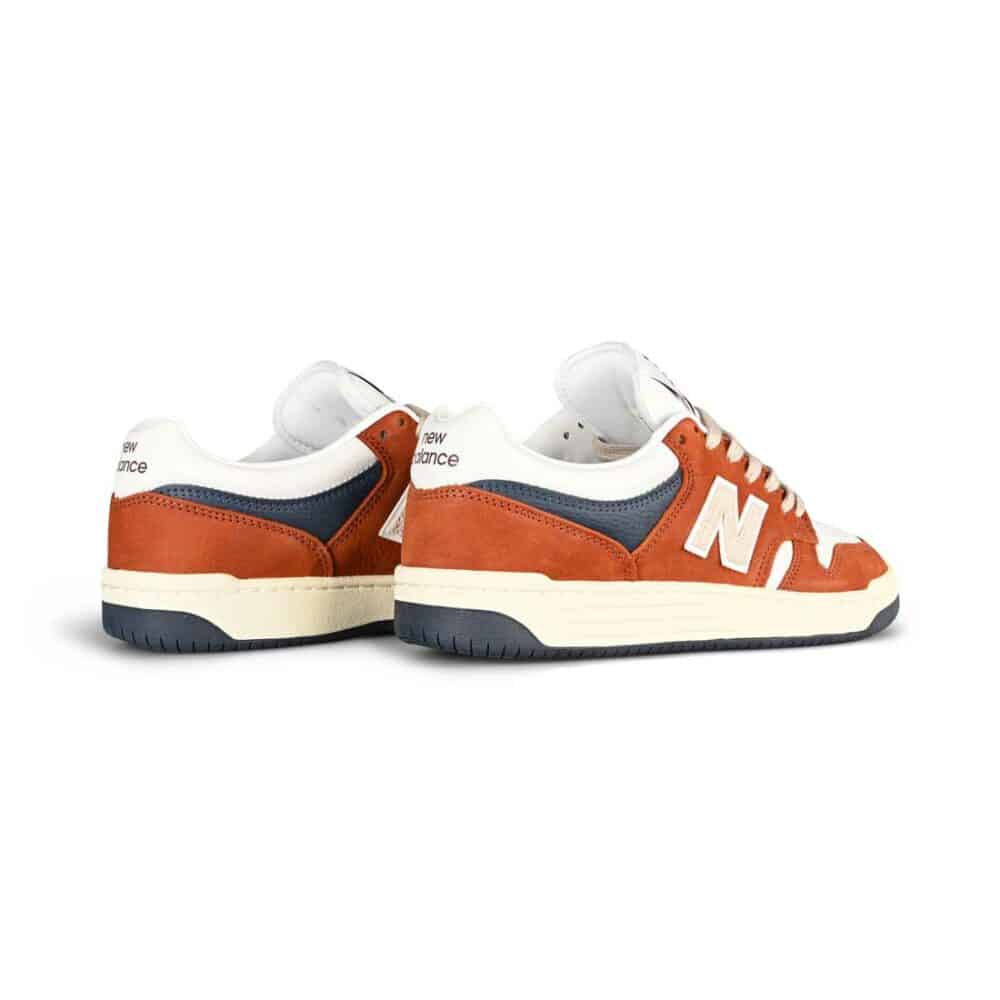 New Balance Numeric 480 Skate Shoes - Rust/White