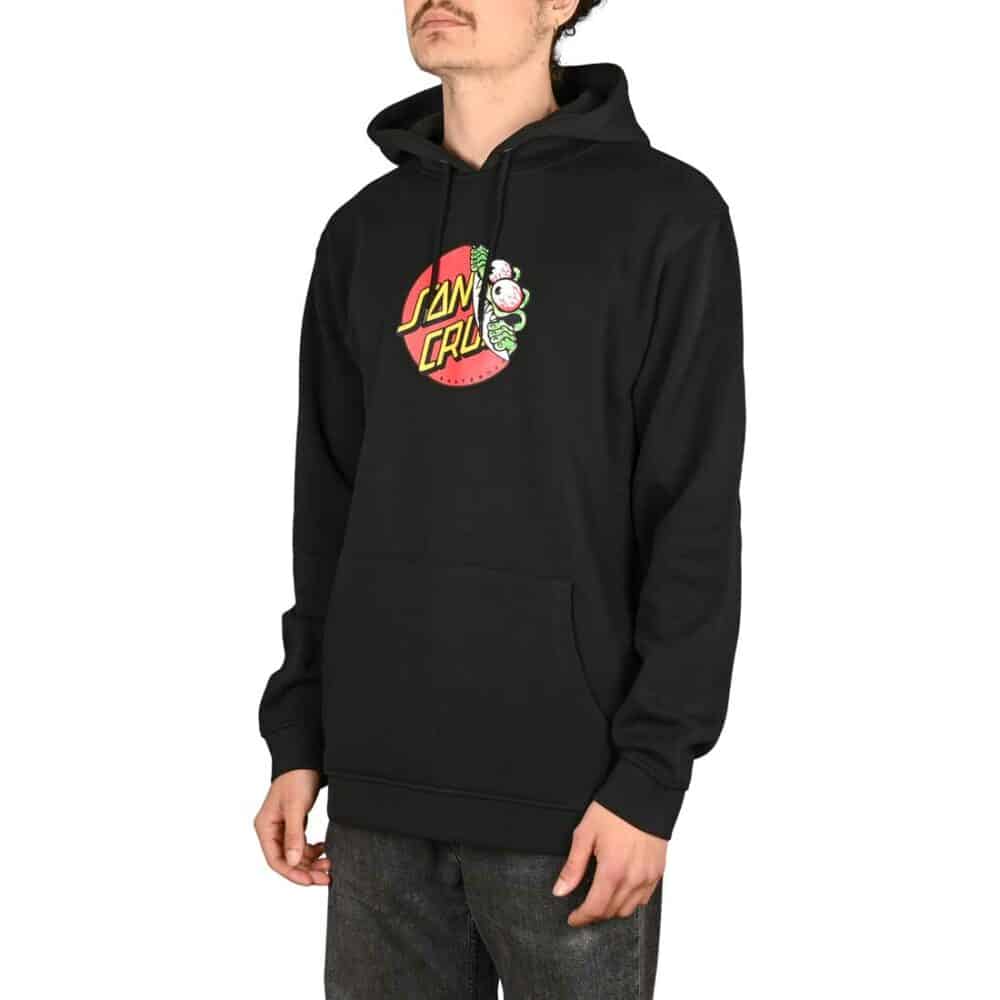 Santa Cruz Beware Dot Pullover Hoodie - Black