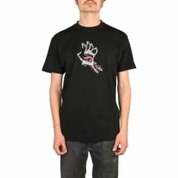 Santa Cruz Bone Hand Cruz Front S/S T-Shirt - Black