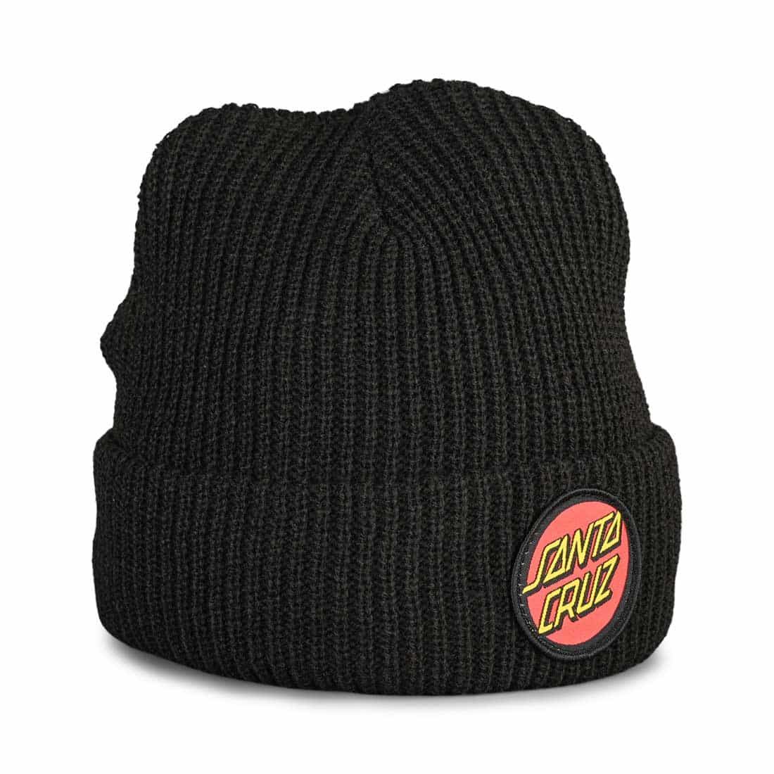 Santa Cruz Classic Dot Beanie Hat - Black