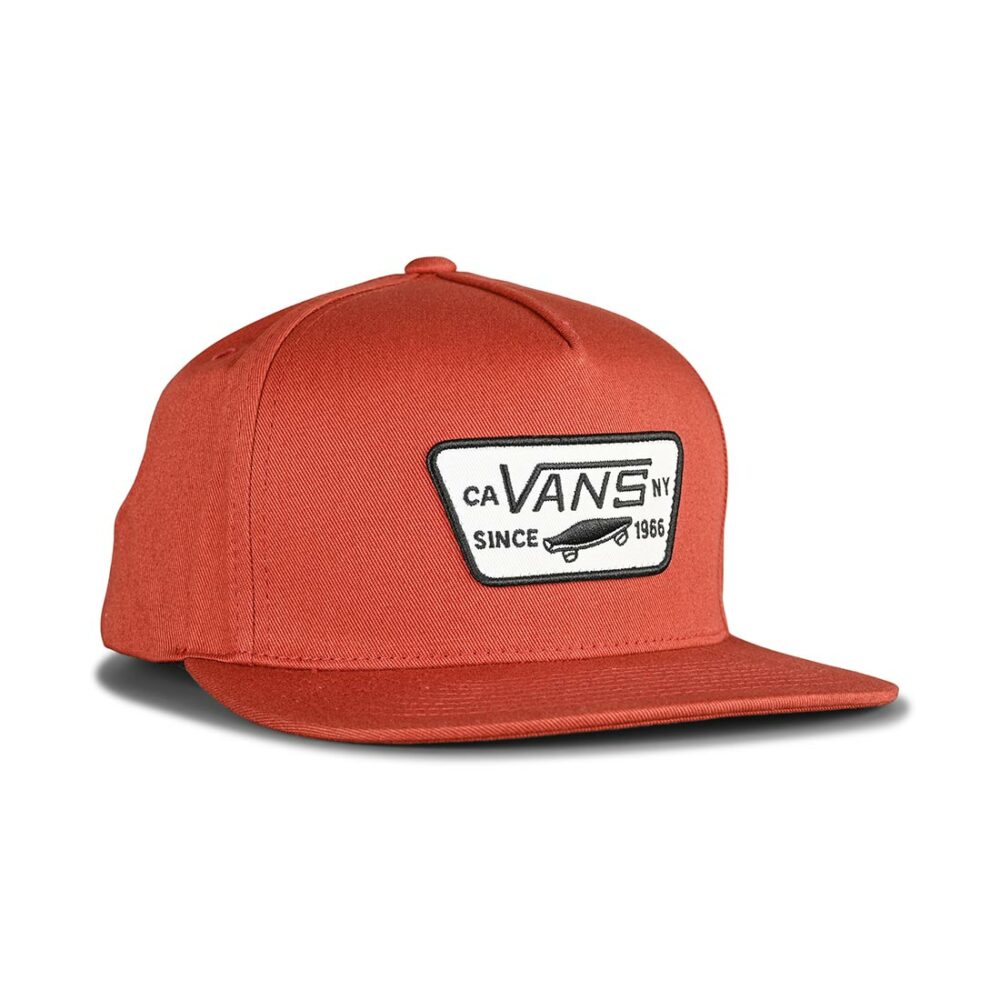 Vans Full Patch Snapback Hat - Burnt Henna