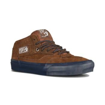 Vans Nick Michel Half Cab Skate Shoes - Brown/Navy