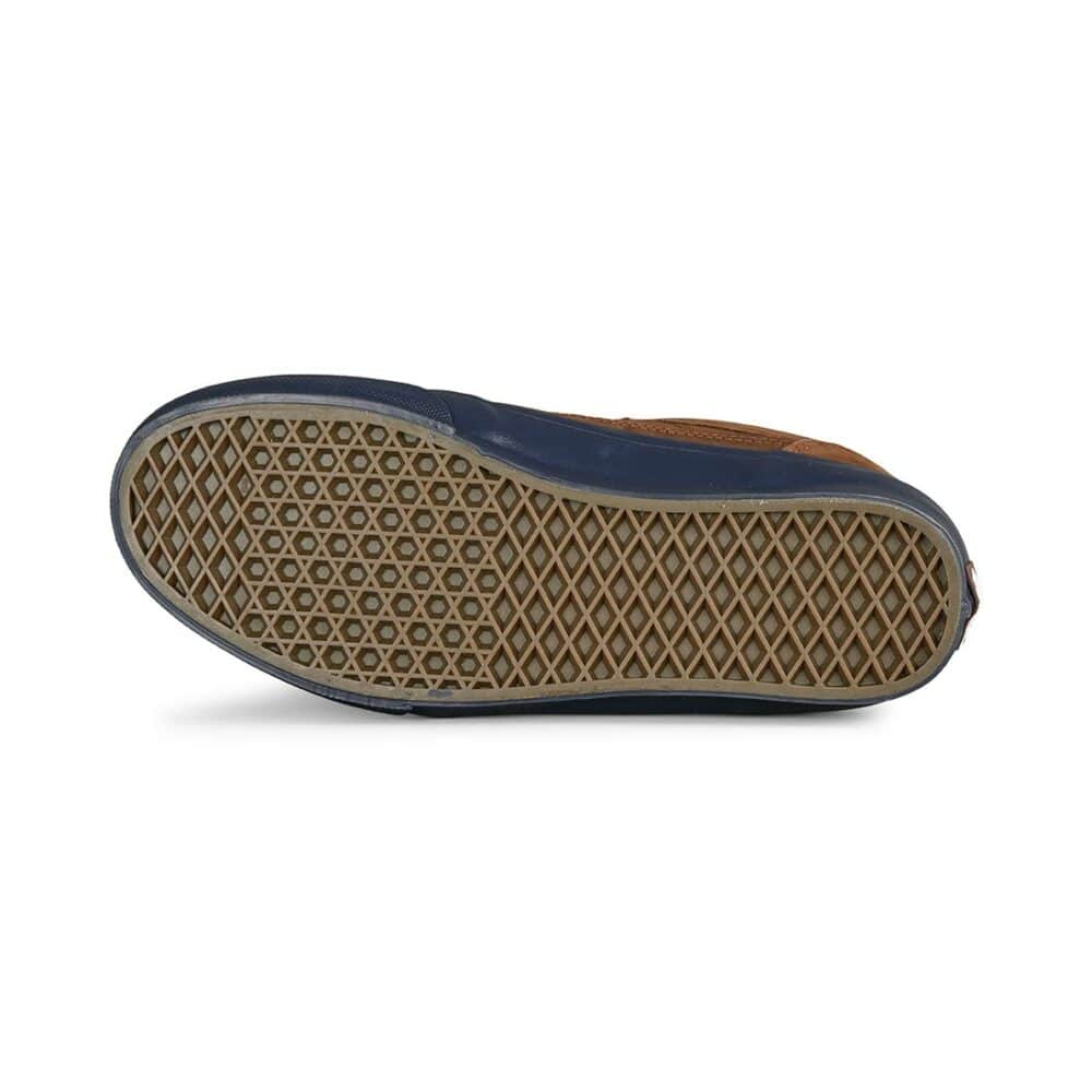 Vans Nick Michel Half Cab Skate Shoes - Brown/Navy