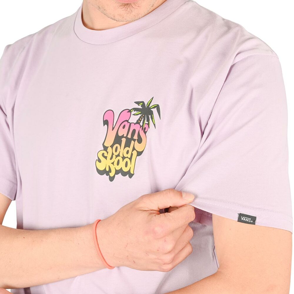 Vans Paradise Palm S/S T-Shirt - Lavender