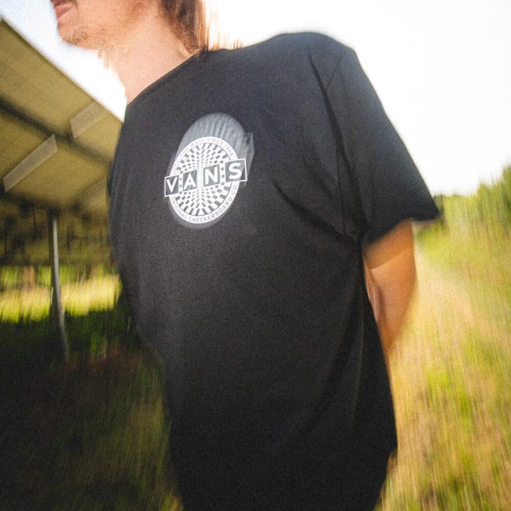 Vans Warped Checkerboard S/S T-Shirt - Black