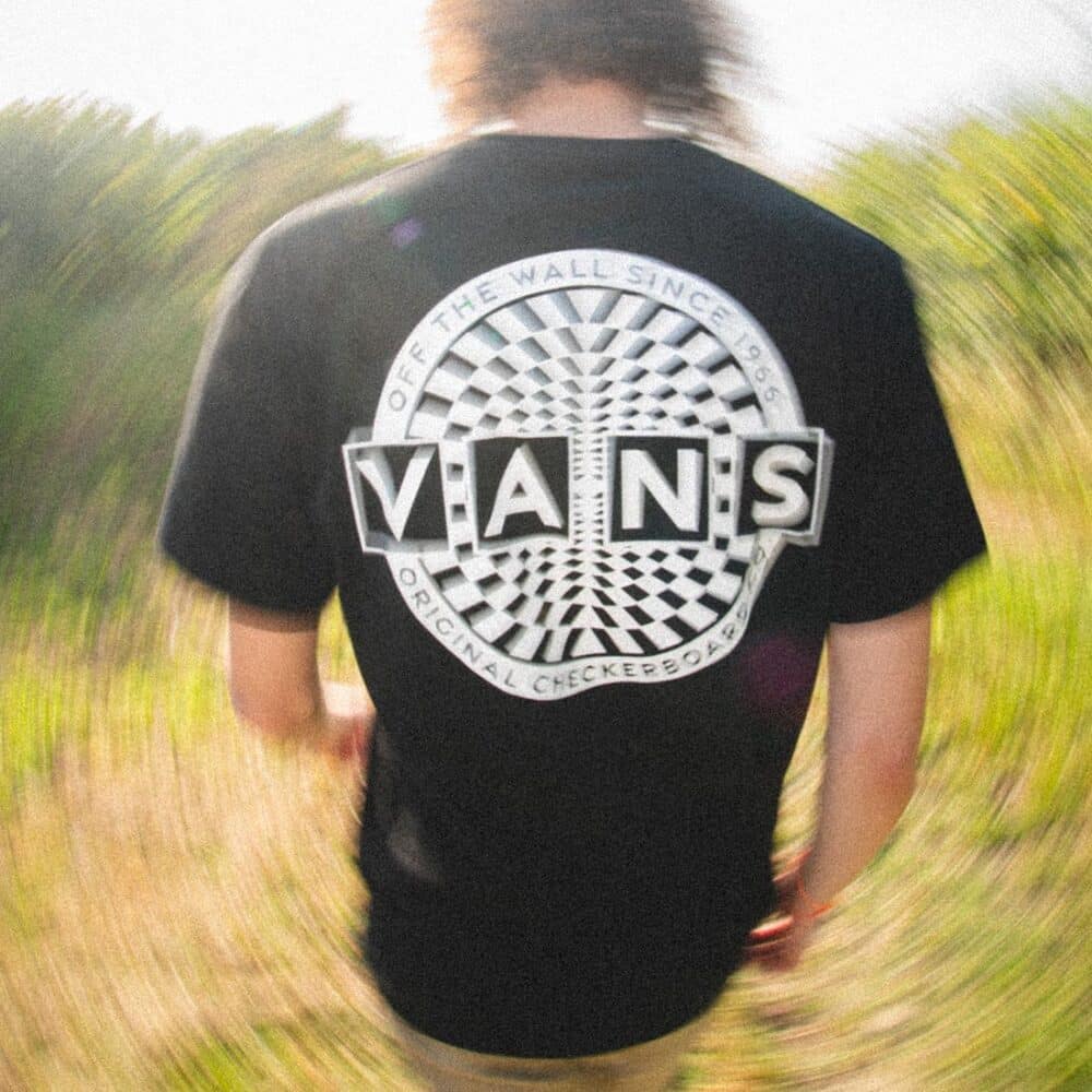 Vans Warped Checkerboard S/S T-Shirt - Black