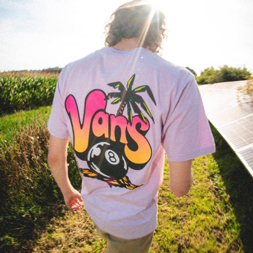 Vans Paradise Palm S/S T-Shirt - Lavender