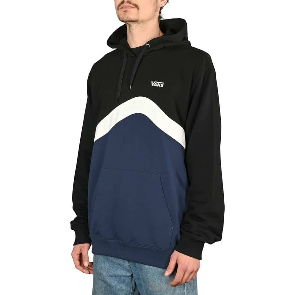 Vans Sidestripe Block Pullover Hoodie - Dress Blues/Black