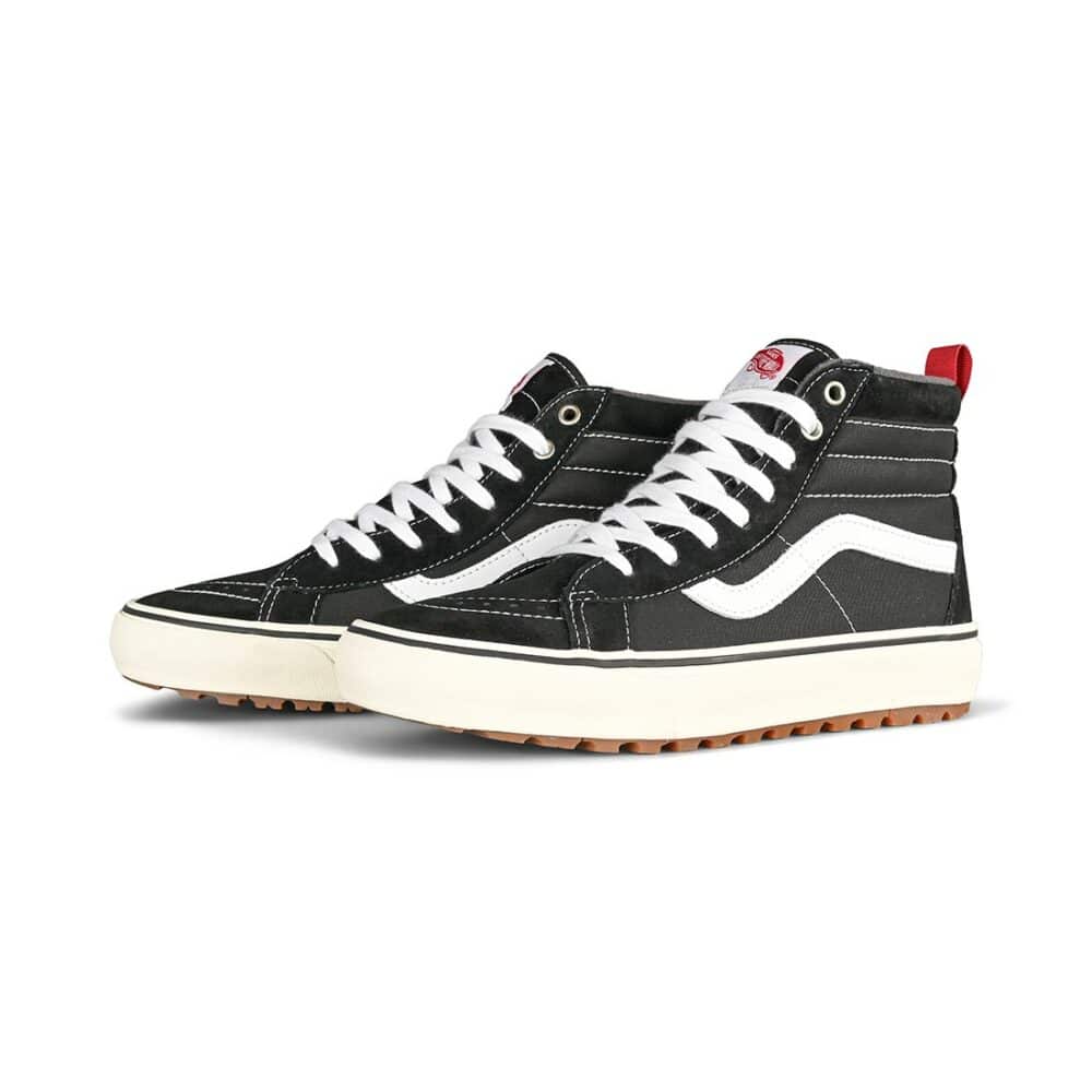 Vans Sk8-Hi MTE-1 Winterised Skate Shoes - Black/True White