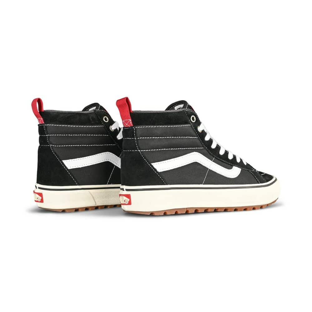 Vans Sk8-Hi MTE-1 Winterised Skate Shoes - Black/True White