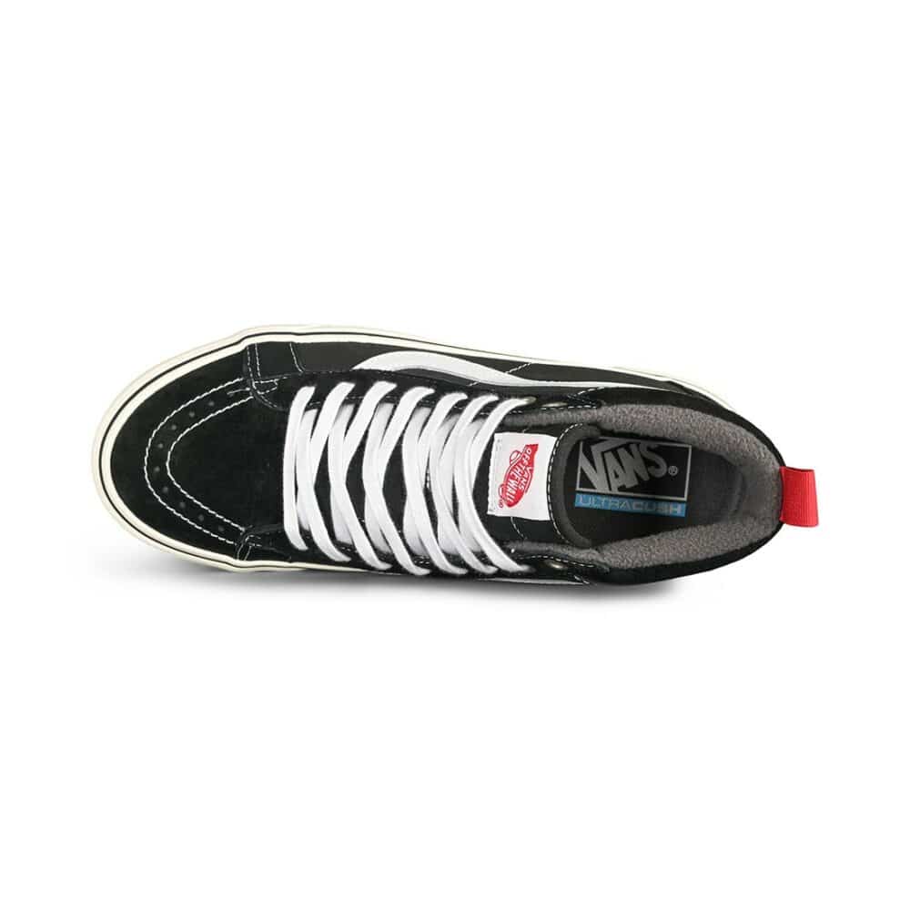 Vans Sk8-Hi MTE-1 Winterised Skate Shoes - Black/True White