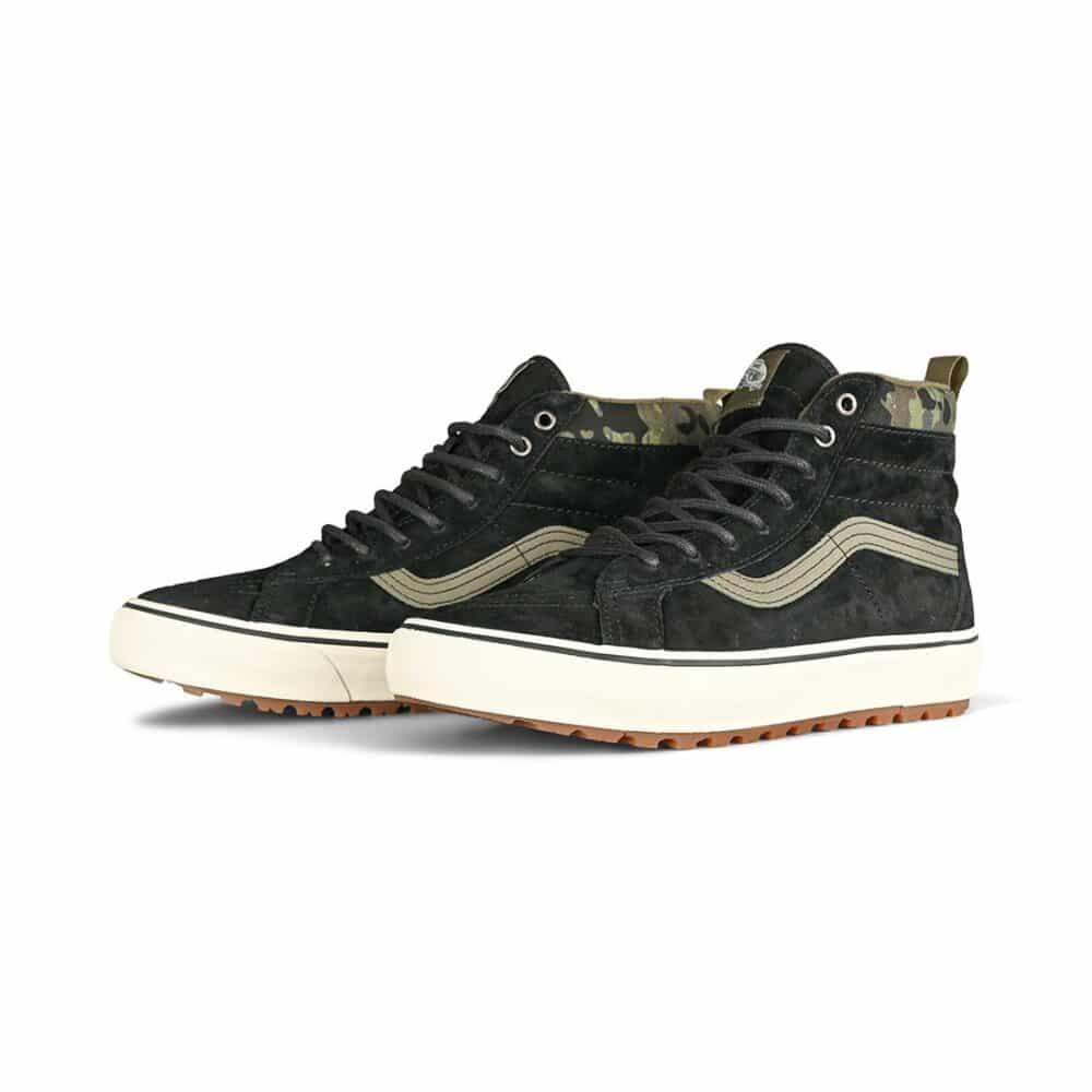 Vans Sk8-Hi MTE-1 Winterised Skate Shoes - Rain Black