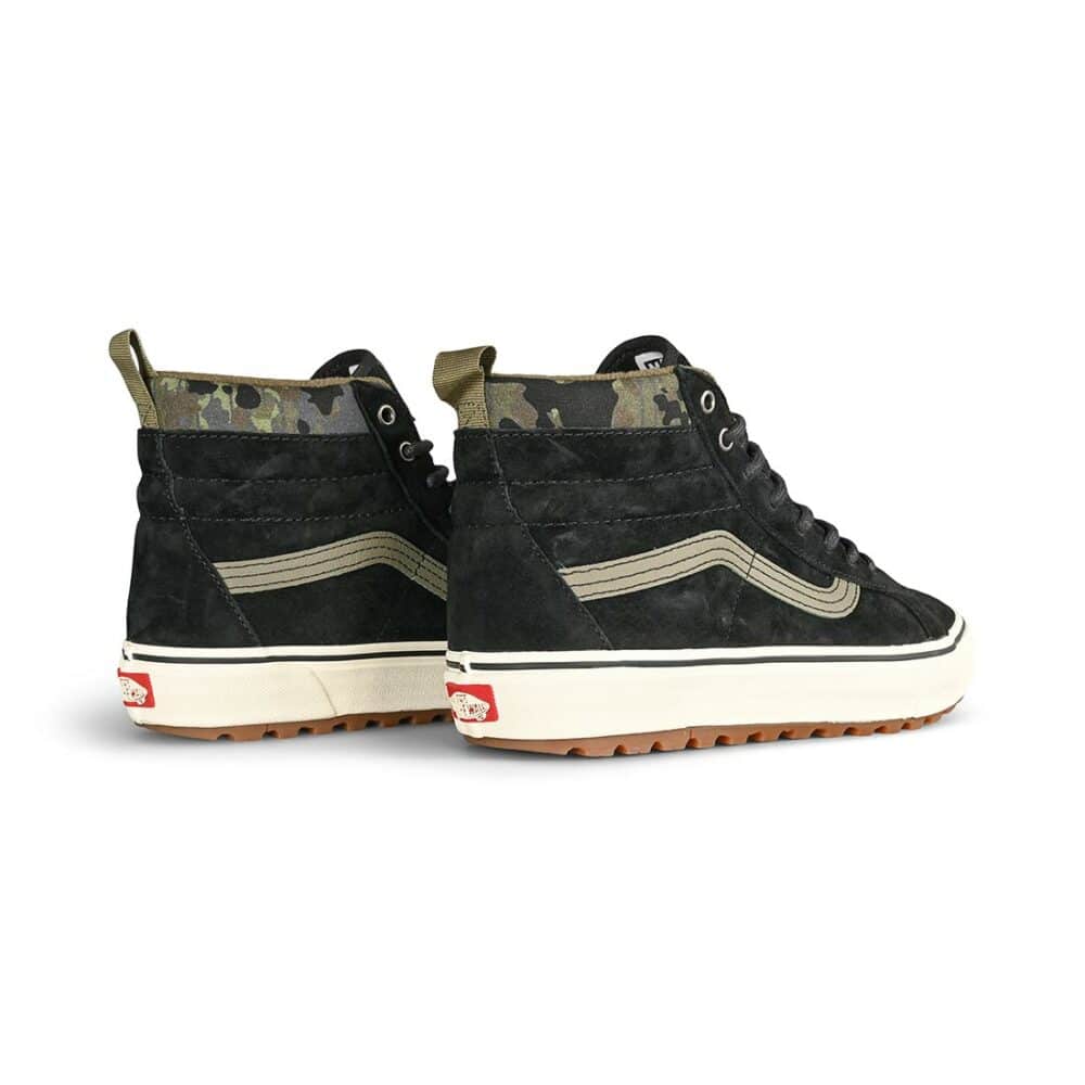 Vans Sk8-Hi MTE-1 Winterised Skate Shoes - Rain Black