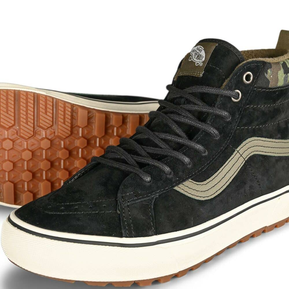 Vans Sk8-Hi MTE-1 Winterised Skate Shoes - Rain Black