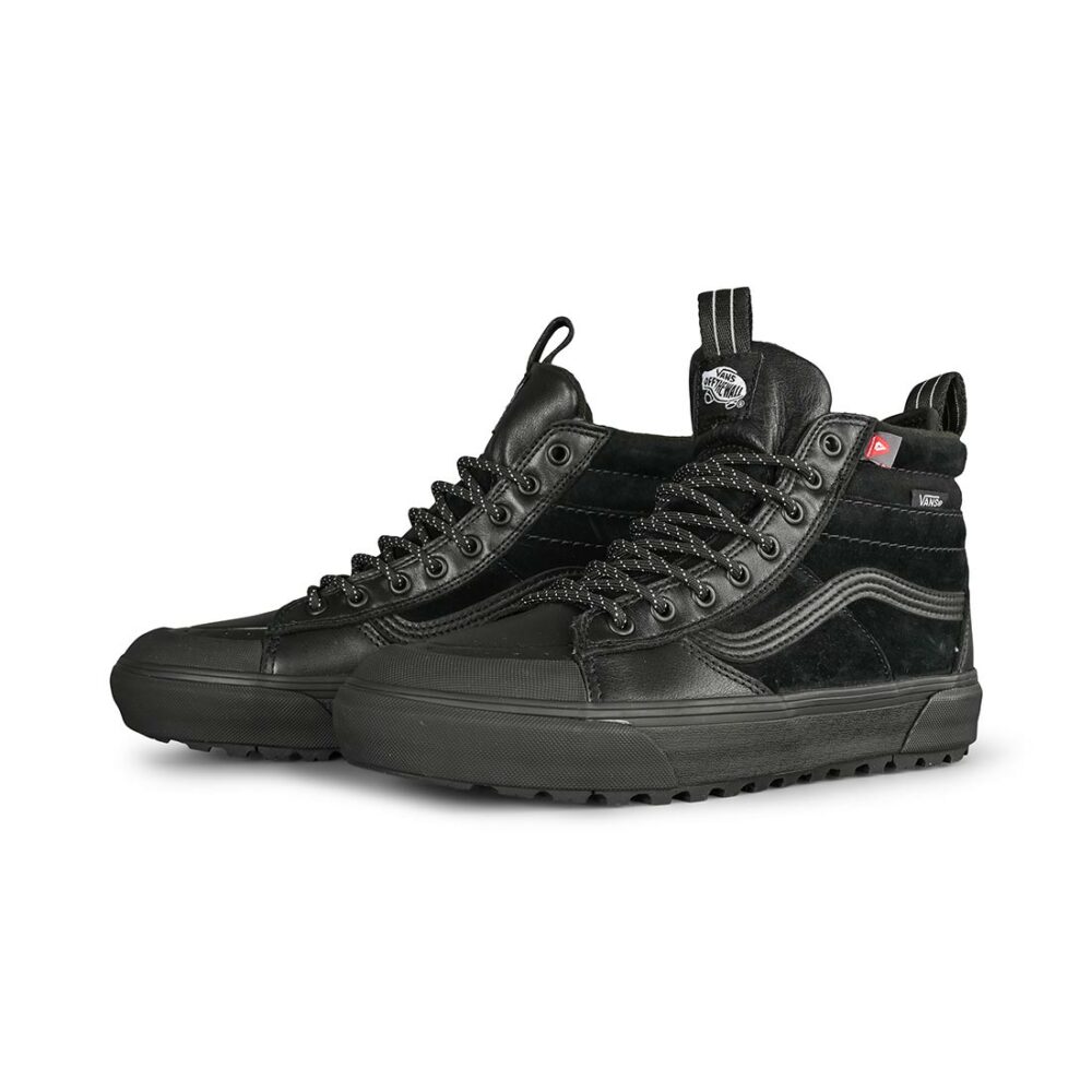 Vans Sk8-Hi MTE-2 Winterised Skate Shoes - Black/Black