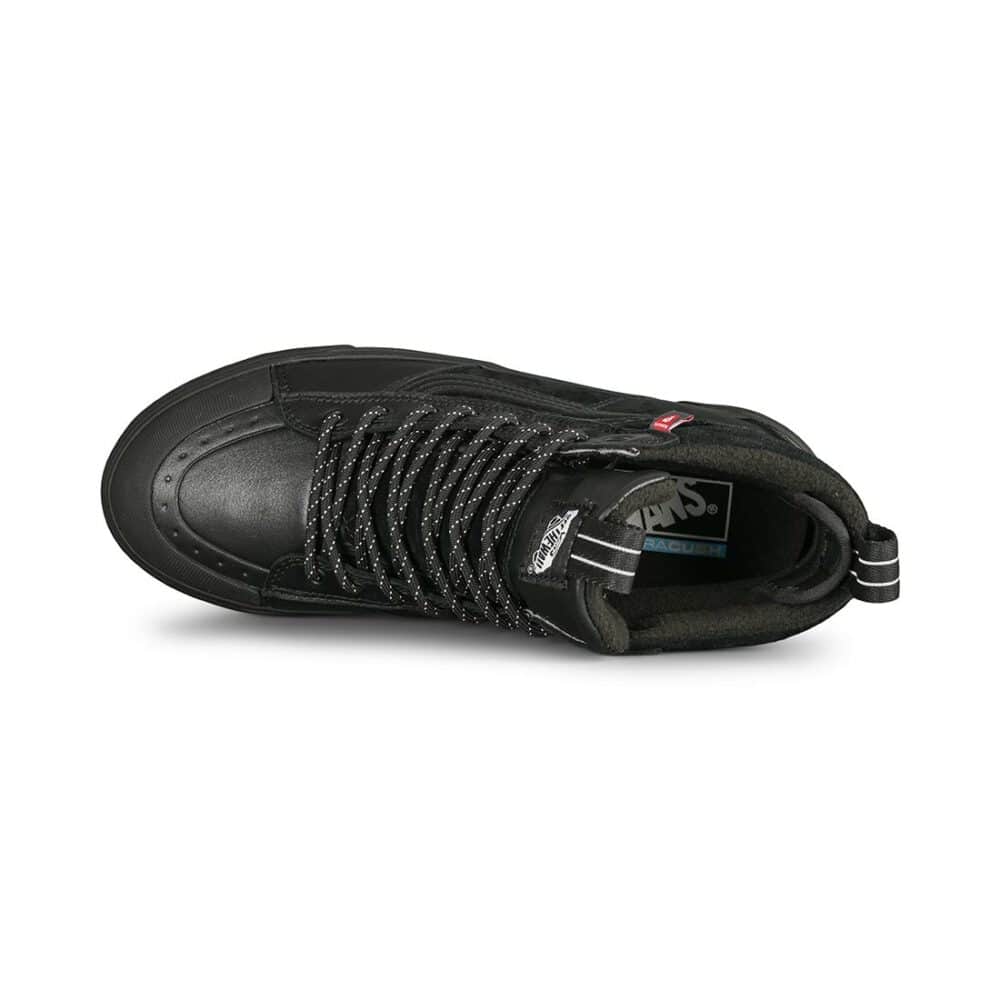Vans Sk8-Hi MTE-2 Winterised Skate Shoes - Black/Black