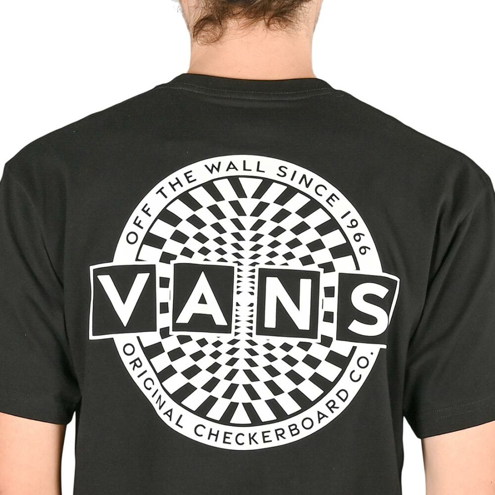 Vans Warped Checkerboard S/S T-Shirt - Black
