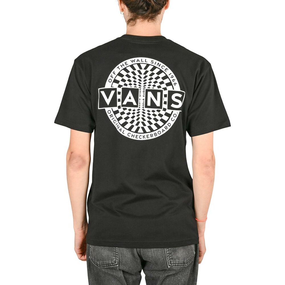 Vans Warped Checkerboard S/S T-Shirt - Black