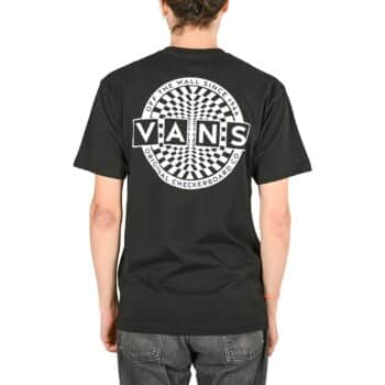 Vans Warped Checkerboard S/S T-Shirt - Black