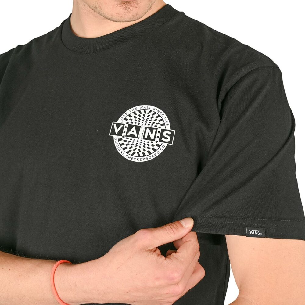 Vans Warped Checkerboard S/S T-Shirt - Black