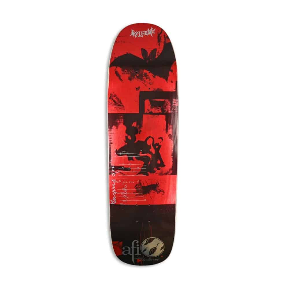 Welcome x AFI Sing the Sorrow on Golem 9.25" Skateboard Deck