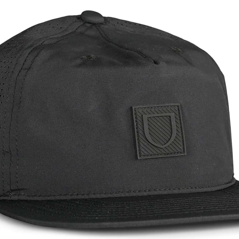 Brixton Beta Square X MP Strapback Hat - Black