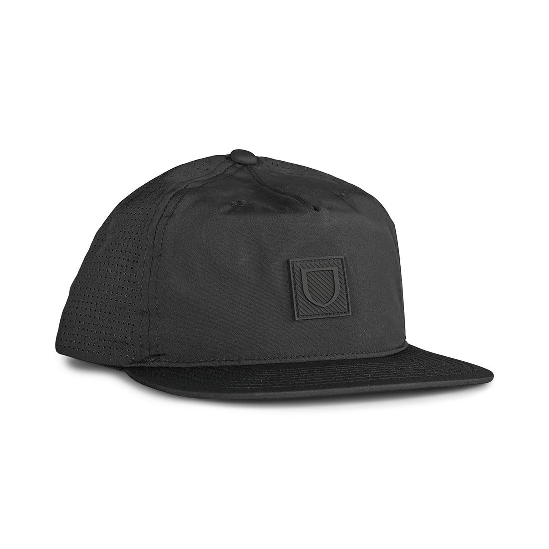 Brixton Beta Square X MP Strapback Hat Black Supereight